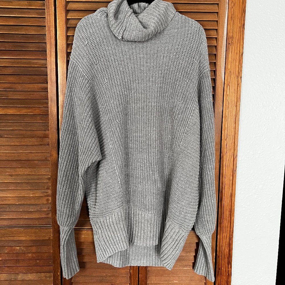 Free people oversized gray sweater